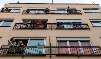 Balcons del Masnou, al Maresme.