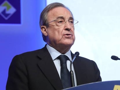 Florentino Pérez, presidente de ACS.