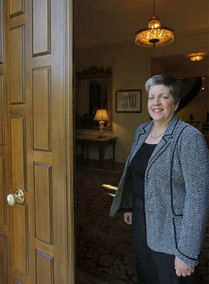 La secretaria de Seguridad de EE UU, Janet Napolitano.