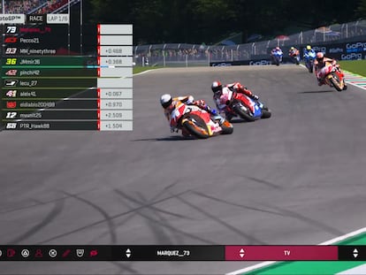 Álex Márquez toma la delantera en la carrera virtual organizada por MotoGP.