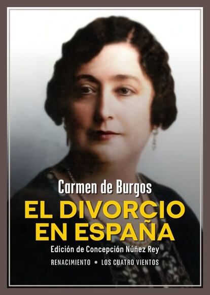 Portada de 'El divorcio en España' (Ed. renacimiento)