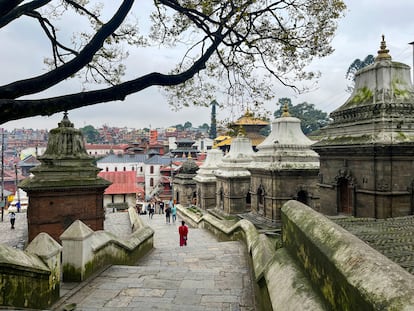 Los templos de Pashupati, en el valle de Katmandú, uno de los monumentos reconocidos por la Unesco como patrimonio mundial.