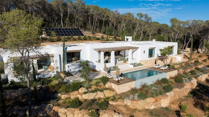 Villa en el interior de Ibiza.