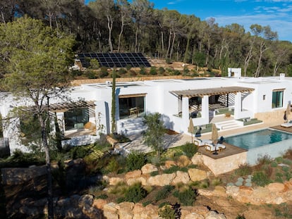 Villa en el interior de Ibiza.