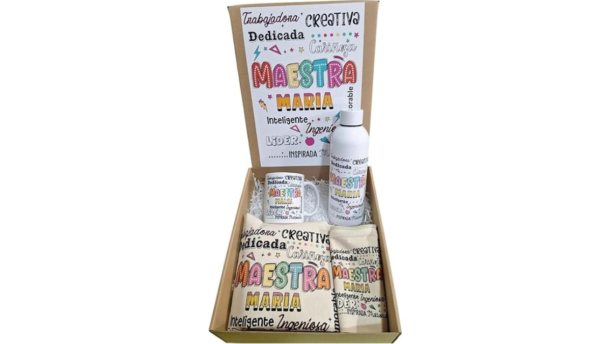 Pack de regalo personalizado.