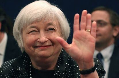 Janet Yellen, presidenta de la Reserva Federal.