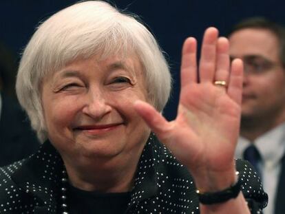 Janet Yellen, presidenta de la Reserva Federal.