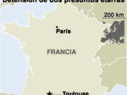 La zona de la operación policial.