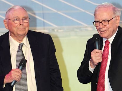 Charlie Munger y Warren Buff