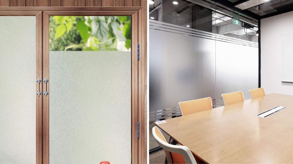 Vinilo para cristales Zindoo. 