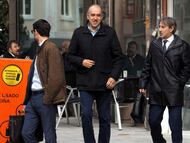 Manuel Reija, en 2019 cuando prestó declaración en el juzgado de A Coruña.