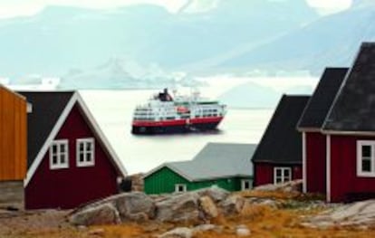Navegaci&oacute;n en Groenlandia.