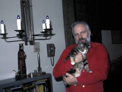 Philip K. Dick in May 1977.