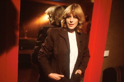 Marianne Faithfull, en Londres, en 1982.