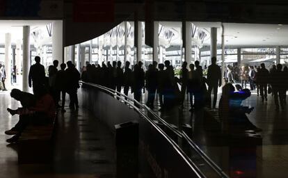 Visitants l'últim dia del MWC 17.