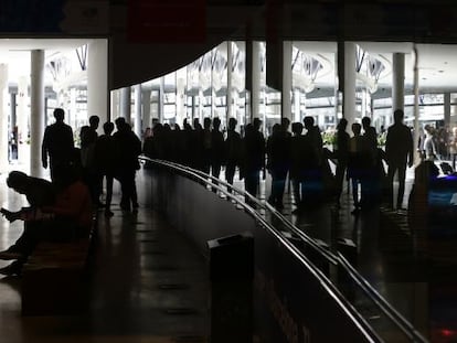 Visitants l'últim dia del MWC 17.