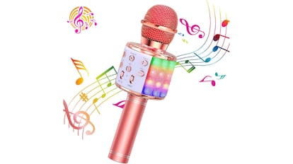 Micrófono karaoke para niños y niñas ShinePick, varios colores