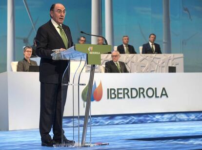 El presidente de Iberdrola, Ignacio Sánchez Galán