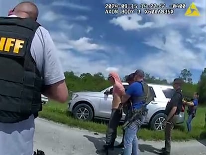 Momento de la detención de Ryan Wesley Routh en Florida, el 15 de septiembre 2024.