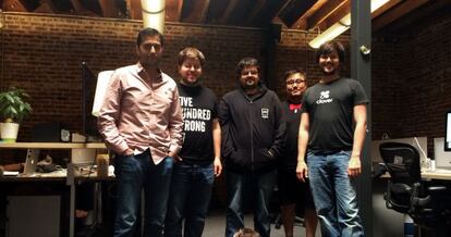 Equipo de la empresa SnapUp.