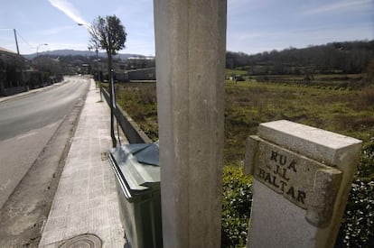 Vista del concello de Os Blancos