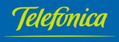 Logotipo de la empresa Telefónica. EFE/Archivo
