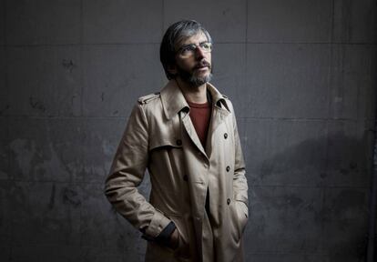 Xoel López posa cerca de su casa en Madrid.