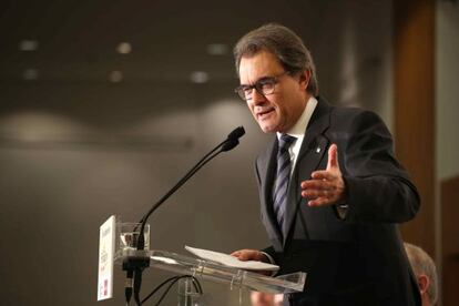 Artur Mas en el Nueva Economía Fórum.