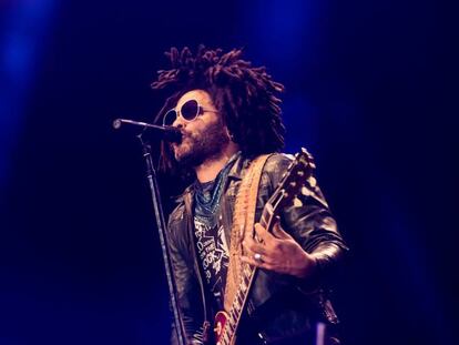 Concierto de Lenny Kravitz, dentro del festival O Son Do Camiño celebrado en Santiago.
 