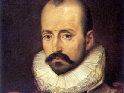 Michel de Montaigne.