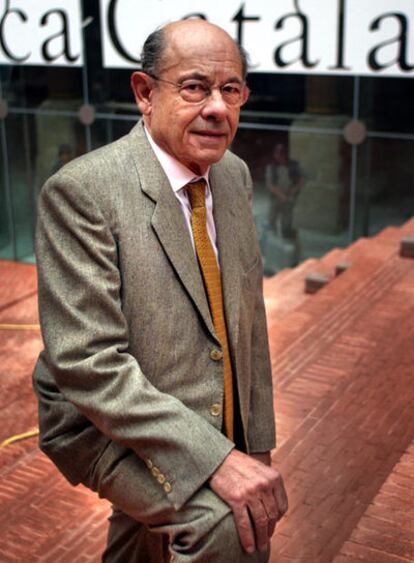 Félix Millet, presidente de la fundación Palau de la Música Catalana, fotografiado en abril de 2004