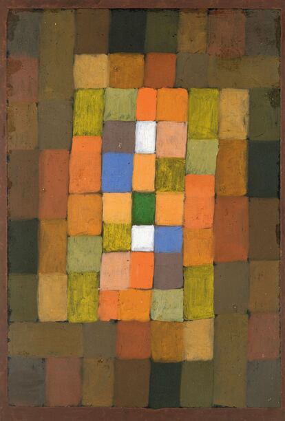 Paul Klee (1879-1940), 'Static-Dynamic Gradation', 1923. Metropolitan de Nueva York