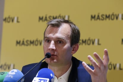 El consejero delegado de MÁSMÓVIL, Meinrad Spenger.