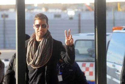 Ricky Martin, en Buenos Aires, reciente escala de su  gira.