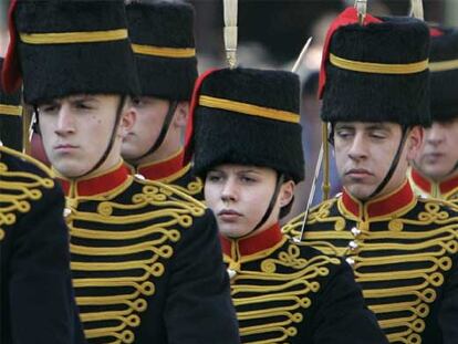 Mujeres soldado del ejército británico