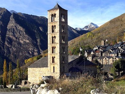 Iglesia románica de Sant Climent de Taüll, la más visitada de Vall de Boí.