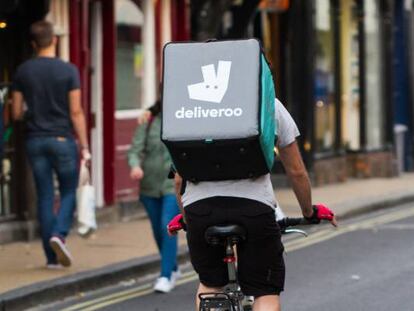 Los autónomos de Deliveroo en pie de guerra