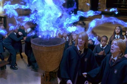 Una imagen de la pelcula <i>Harry Potter y el cliz de fuego</i>.