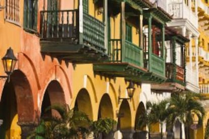 Plaza de los Coches, en Cartagena de Indias (Colombia).