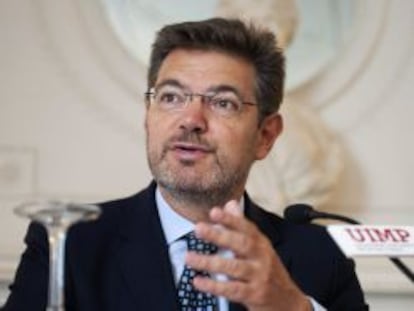 El secretario de Estado de Infraestructuras, Rafael Catalá.