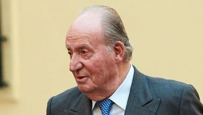 El rey emérito Juan Carlos I.