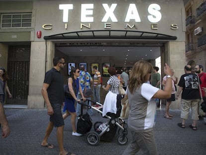 Els cinemes Texas quan es van inaugurar, el 2014.