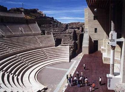 Imagen de archivo del Teatro Romano de Sagunto, cuya reforma deberá ser deshecha tras la sentencia del Supremo.