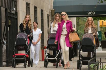 Una imagen de la serie de televisión ‘Odd Mom Out ‘, que satiriza la vida de las habitantes del Upper East Side de Nueva York.