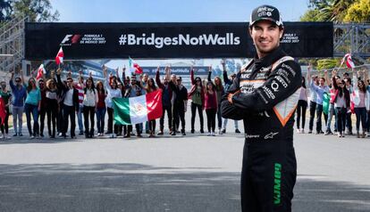 La campaña en la que participa el piloto de Force India