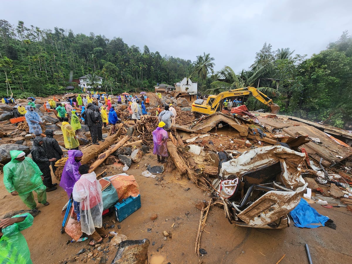 More than 100 dead in landslide in southern India