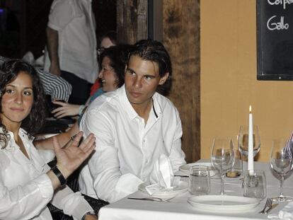 El Rey improvisa una cena con Nadal