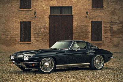 Parece un modelo ‘vintage’, pero este Corvette Stingray lleva un motor V8 de lo más moderno.