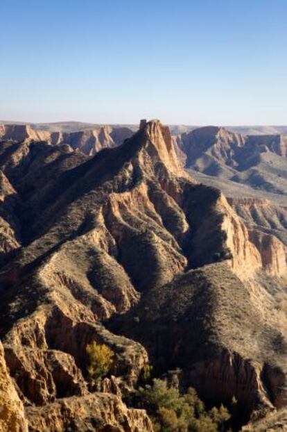 Panor&aacute;mica de las Barrancas de Buruj&oacute;n. 