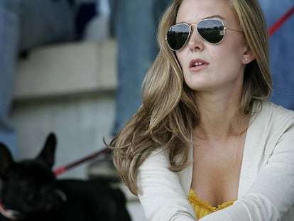 Marta Ortega, de 23 años, hija del dueño de Inditex, el pasado jueves en el Club de Campo de Madrid.